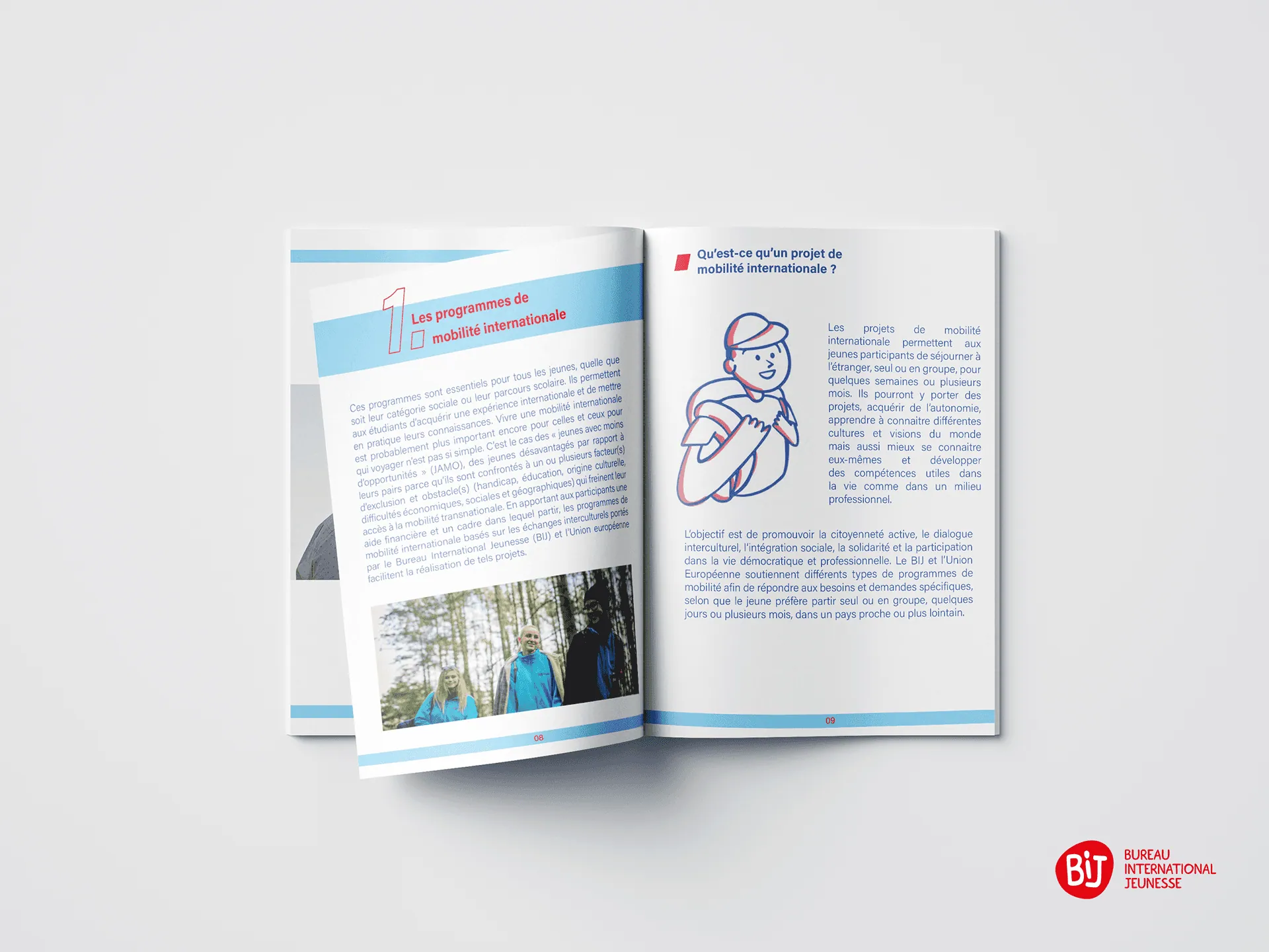 Mise en page Bureau International Jeunesse, image 2